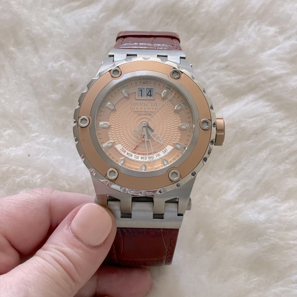 Invicta Reserve Collection Men’s Swiss Made Watch